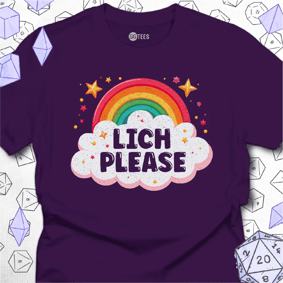 Lich Please T-Shirt - GG Tees