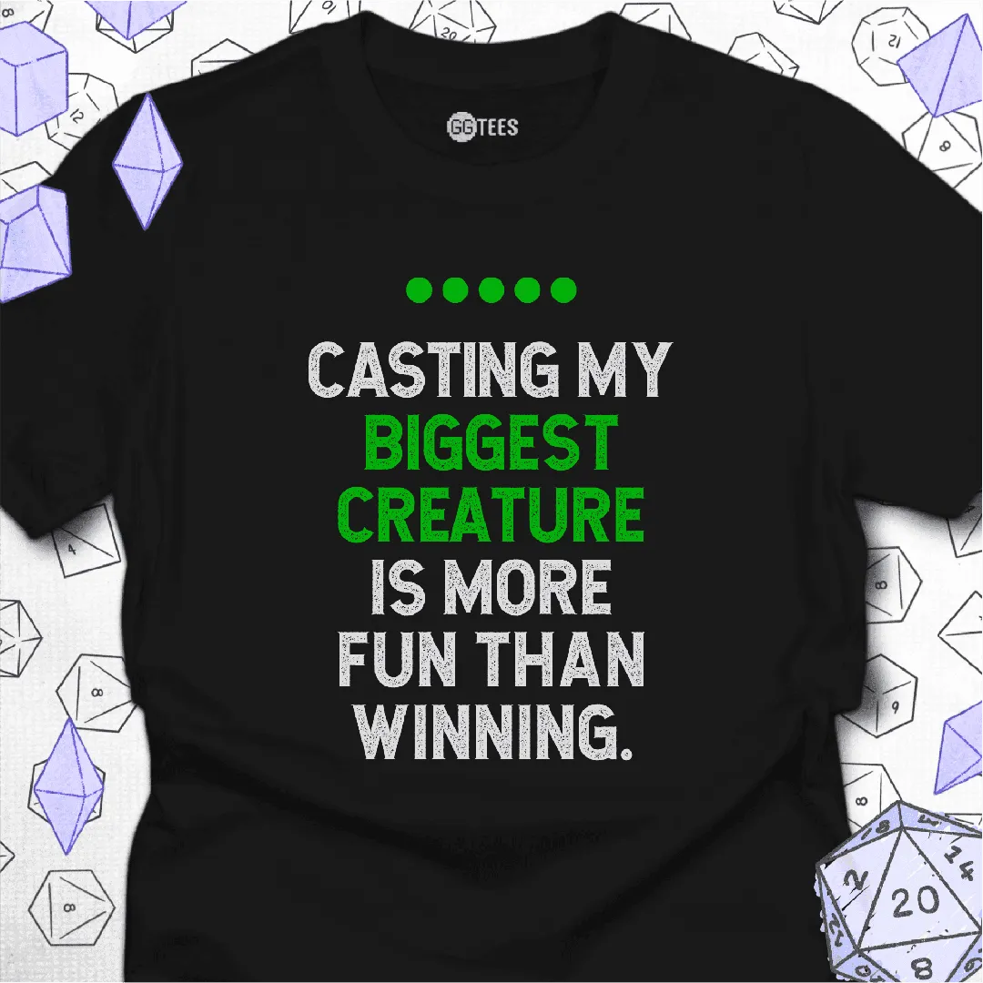 Mono Green Players T-Shirt - GG Tees