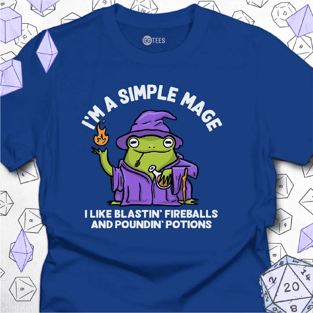 A Simple Mage T-Shirt - GG Tees