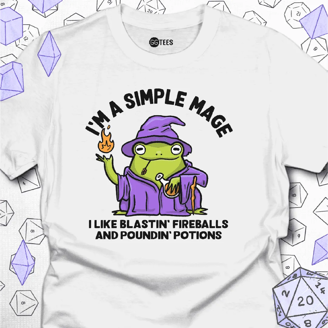 A Simple Mage T-Shirt - GG Tees