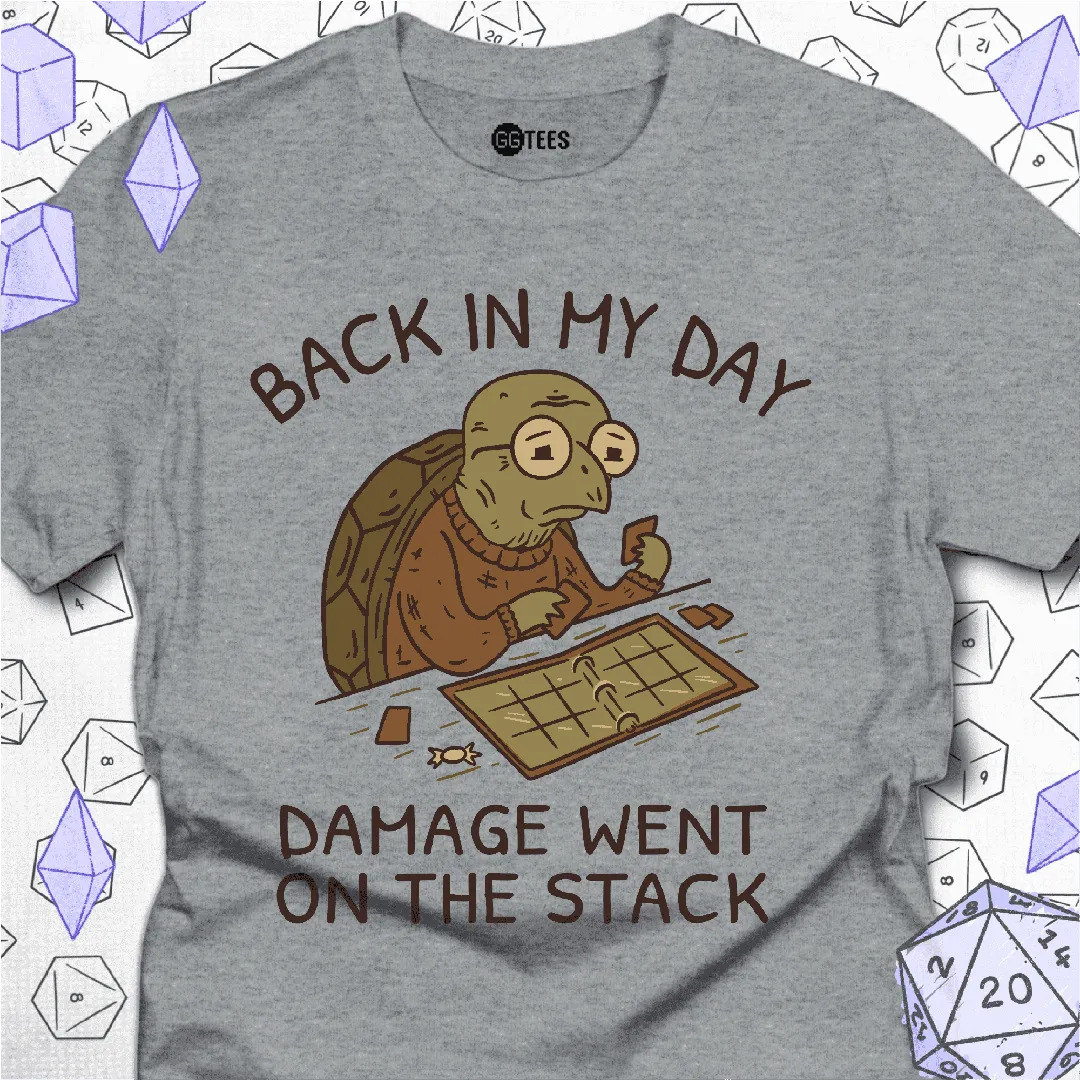 Back in My Day T-Shirt - GG Tees