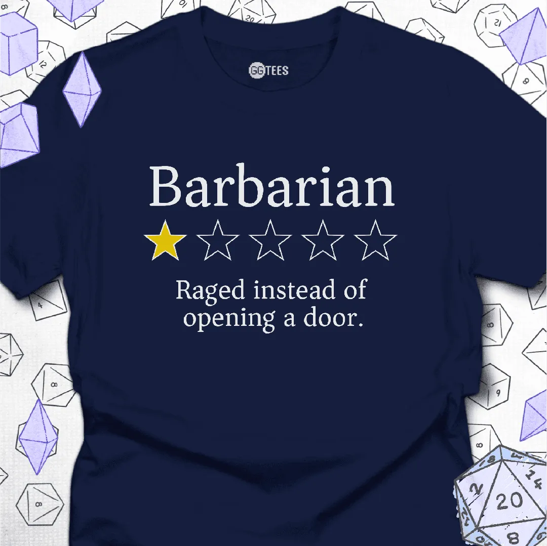 Barbarian Review T-Shirt - GG Tees