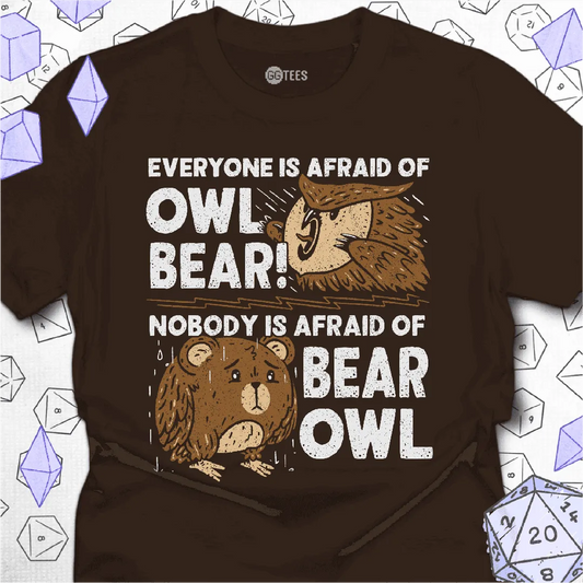 Bear Owl T-Shirt - GG Tees