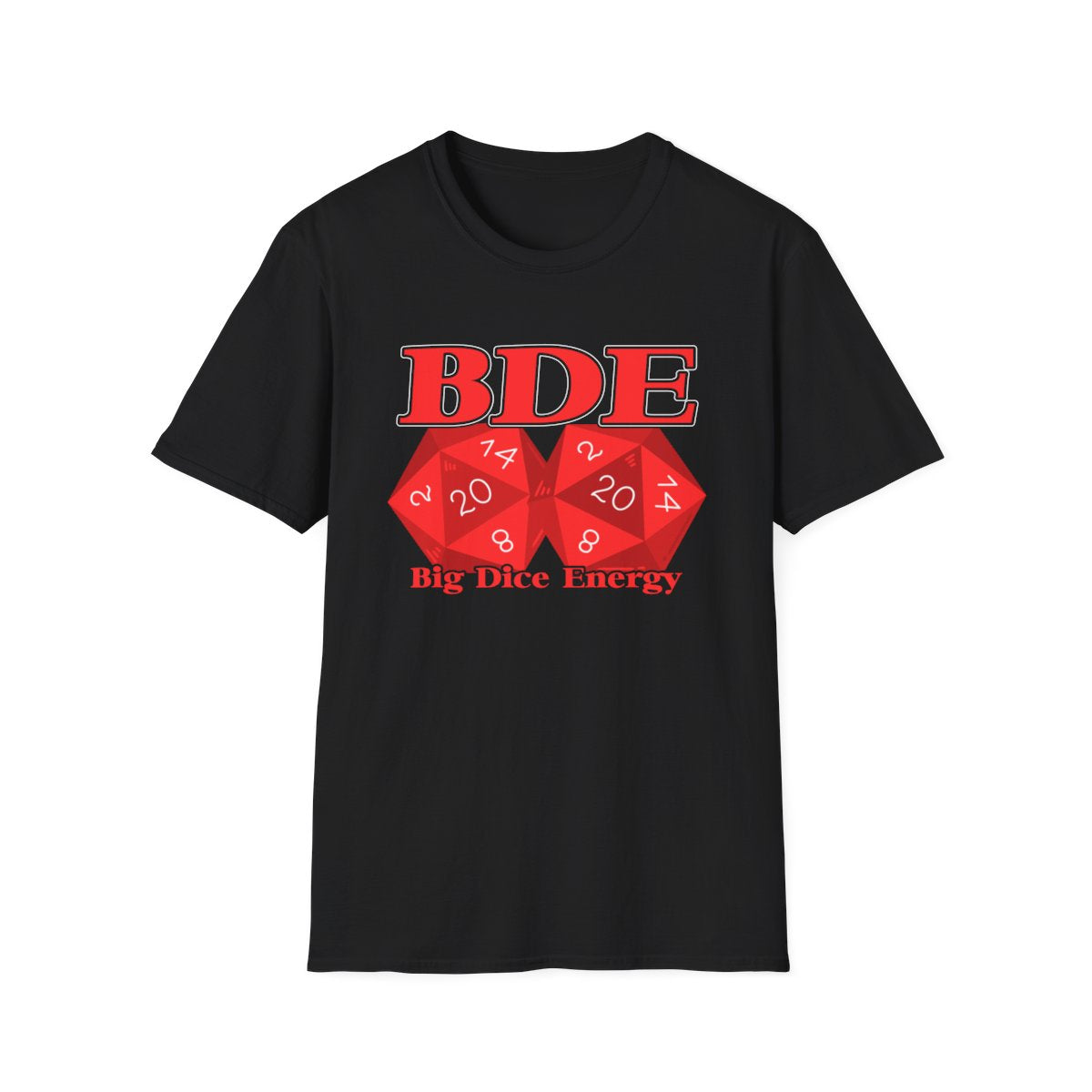 Big Dice Energy tee - Black - front