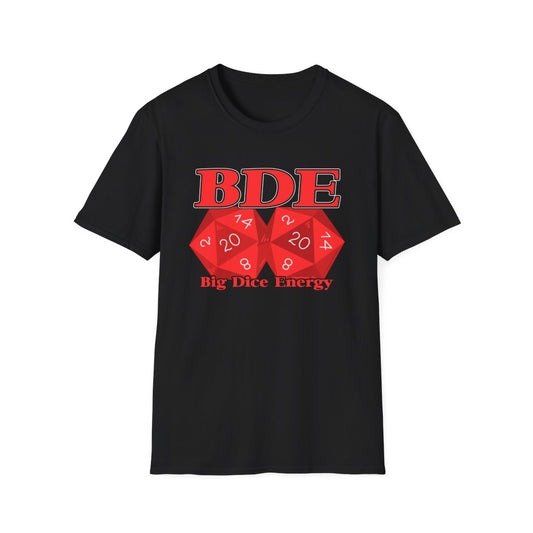 Big Dice Energy tee - Black - front