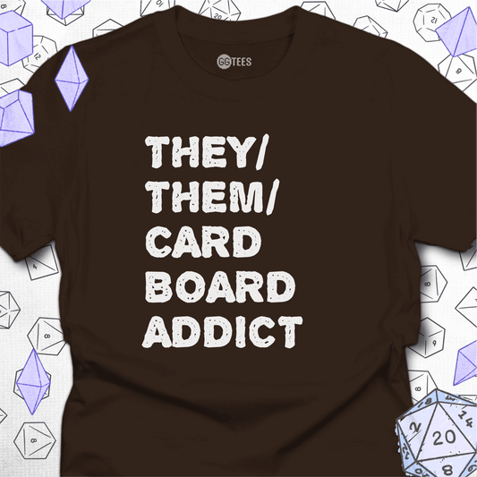 They Them Cardboard Addict T-Shirt