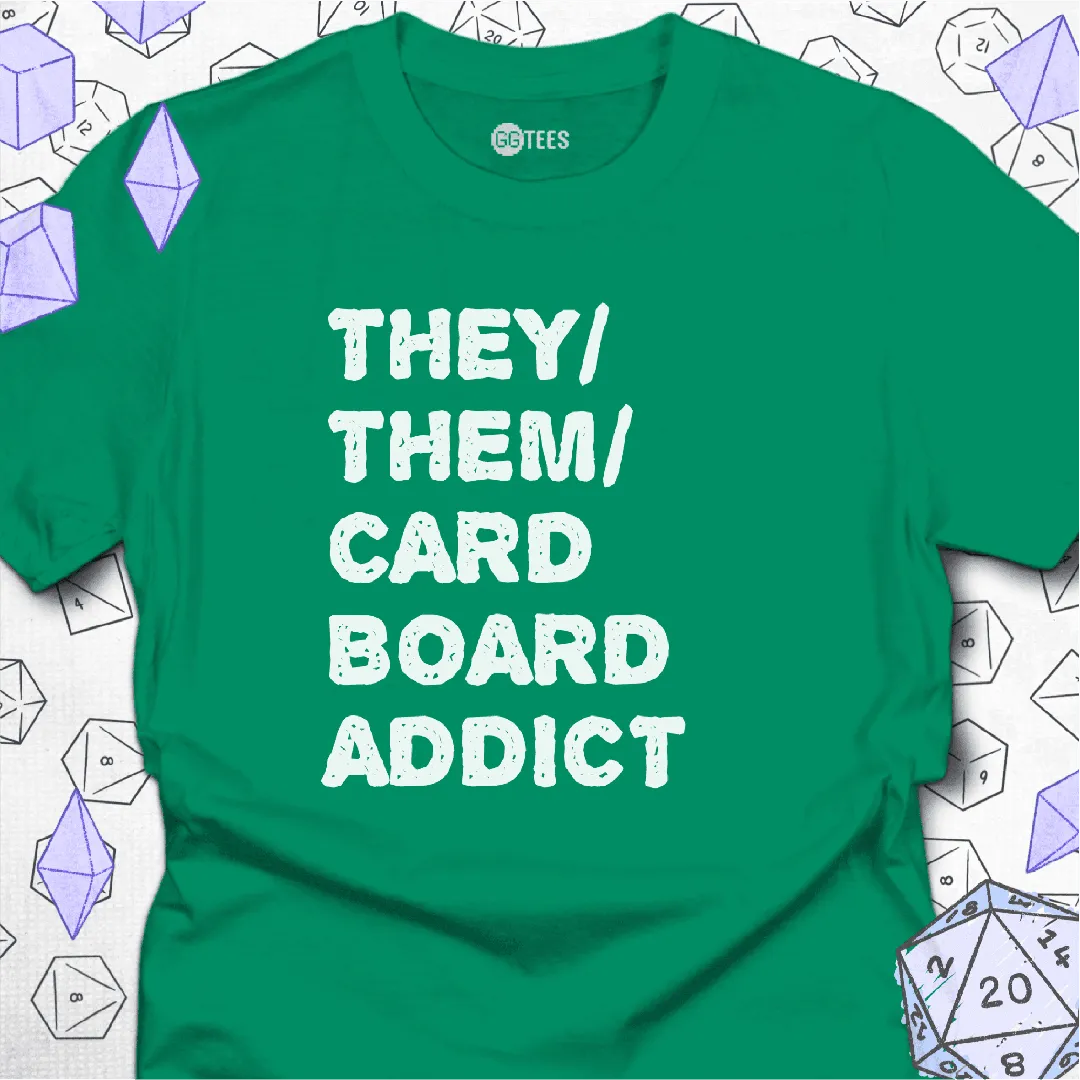 They Them Cardboard Addict T-Shirt - GG Tees
