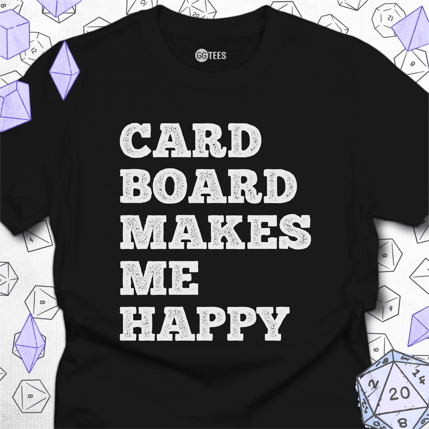 Cardboard Makes Me Happy T-Shirt
