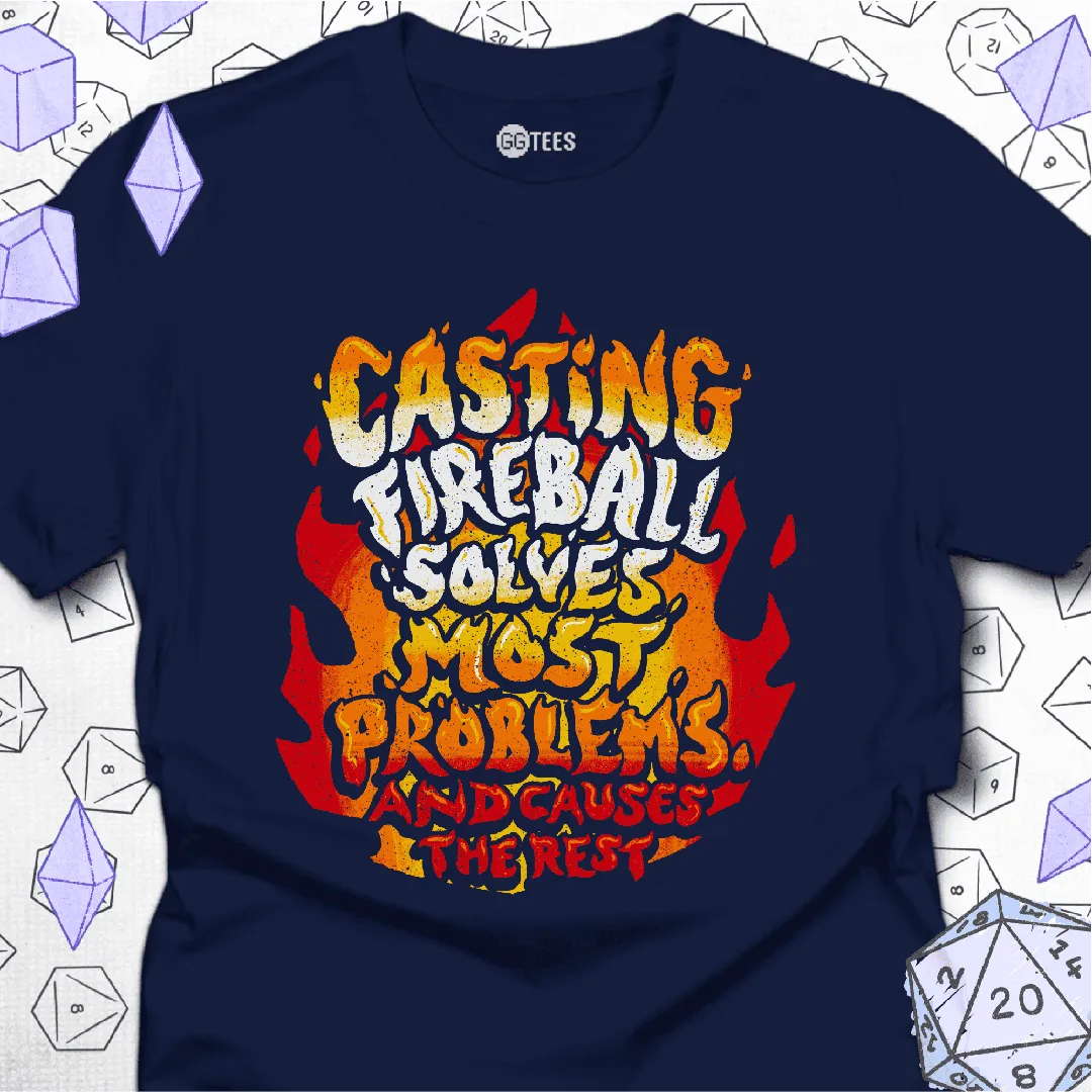 Casting Fireball T-Shirt - GG Tees