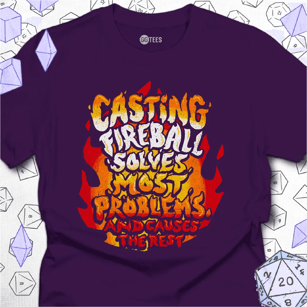 Casting Fireball T-Shirt - GG Tees