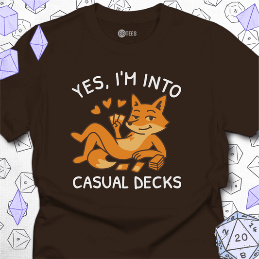 I'm Into Casual Decks T-Shirt