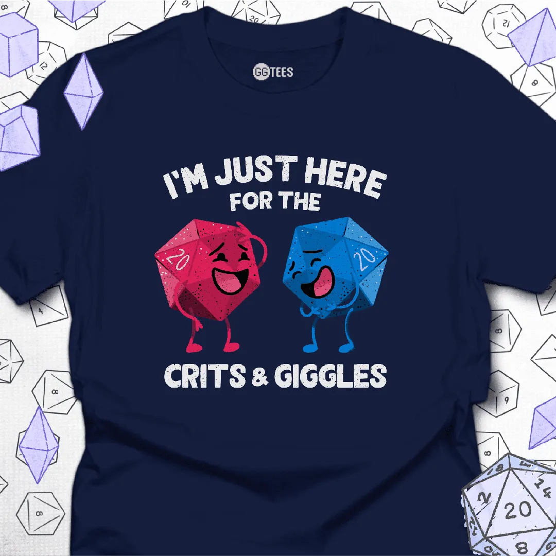 Crits and Giggles T-Shirt - GG Tees