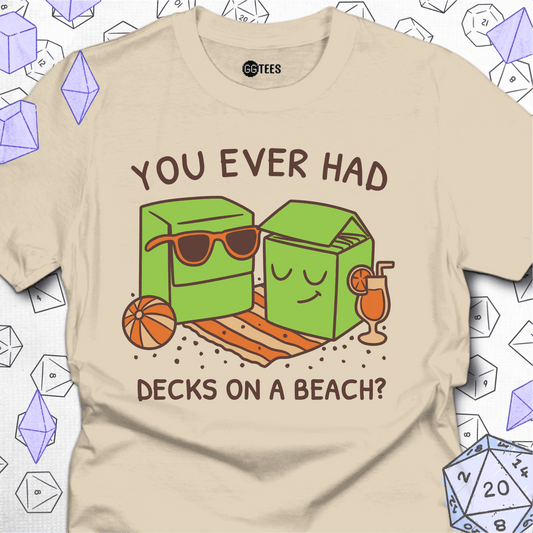 Decks on a Beach T-Shirt