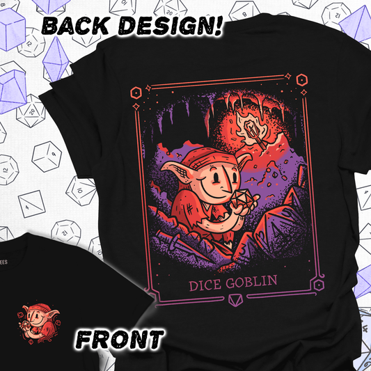 Dice Goblin - Back Print
