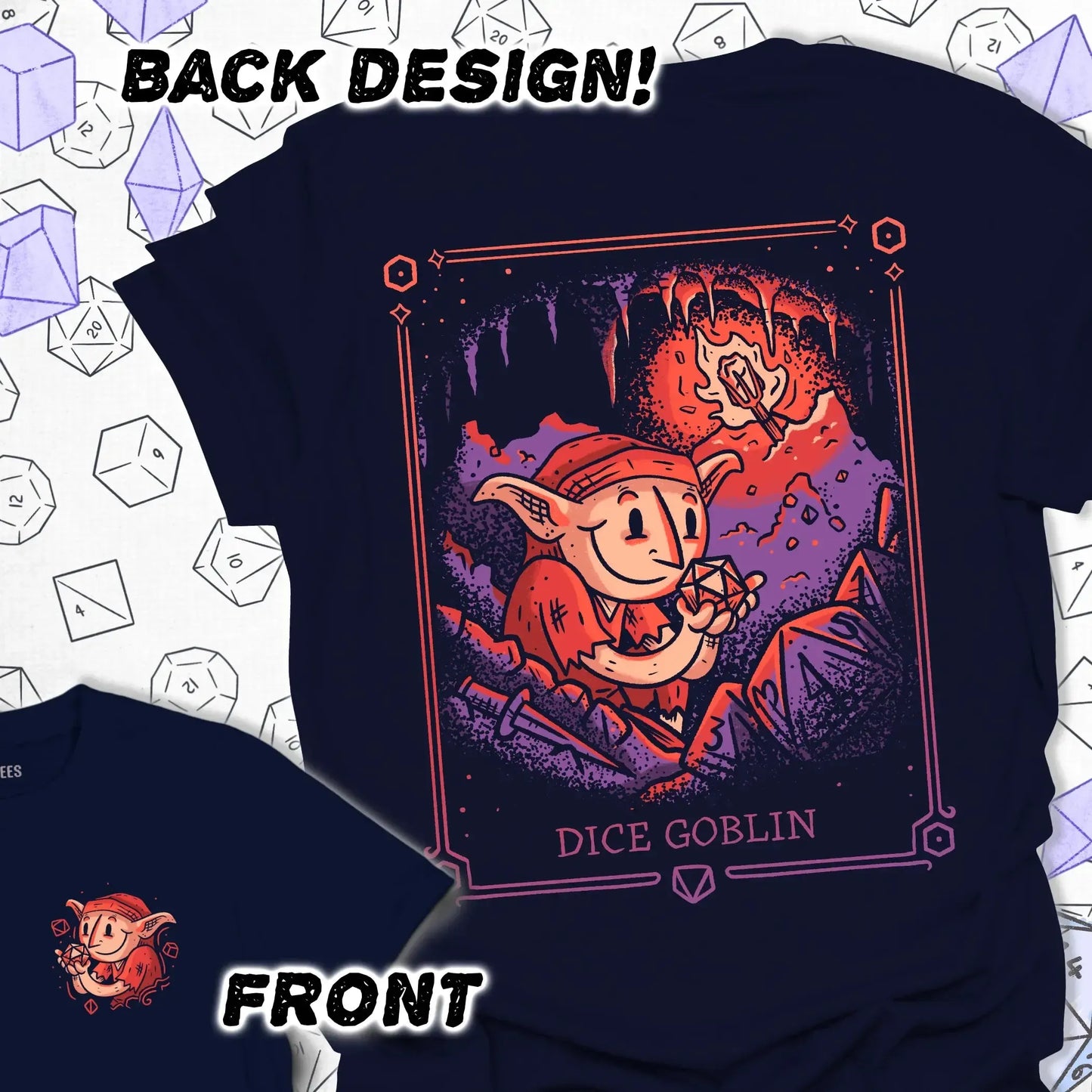 Dice Goblin - Back Print