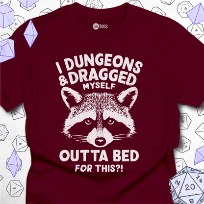 Dragged Myself Outta Bed T-Shirt