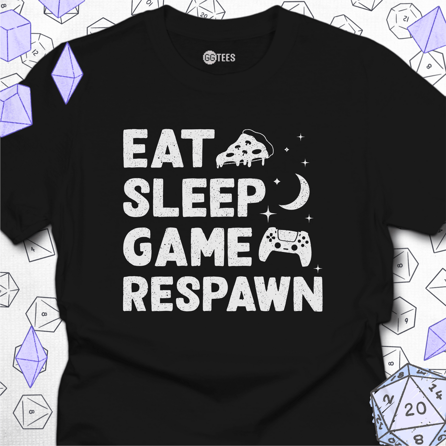 Eat Sleep Game Respawn T-Shirt