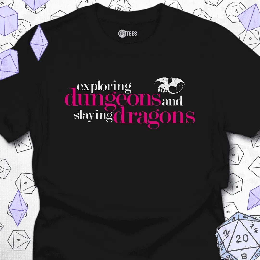 Exploring Dungeons T-Shirt - GG Tees