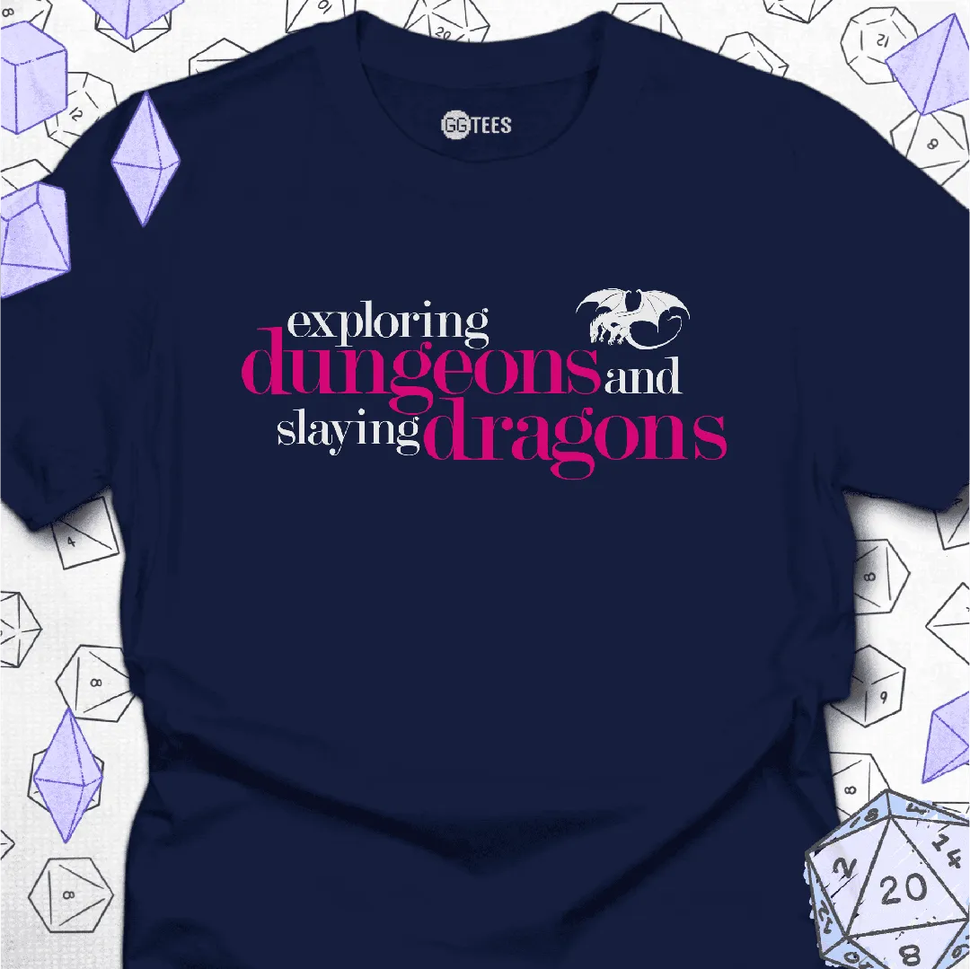 Exploring Dungeons T-Shirt - GG Tees