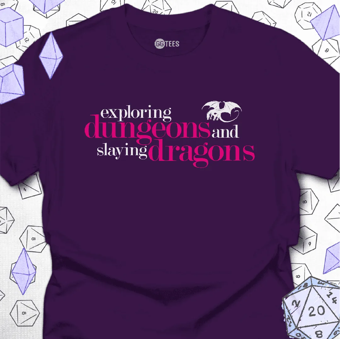 Exploring Dungeons T-Shirt - GG Tees