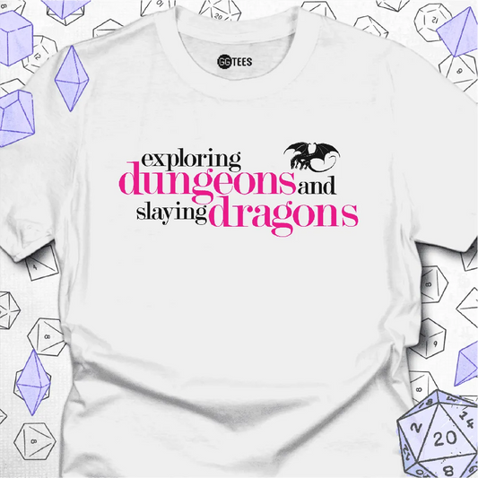 Exploring Dungeons T-Shirt - GG Tees
