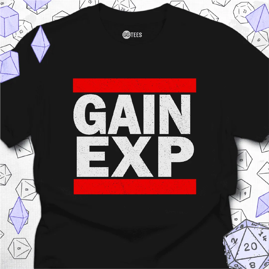 GAIN EXP t-Shirt - GG Tees