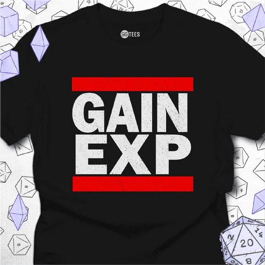 GAIN EXP t-Shirt - GG Tees