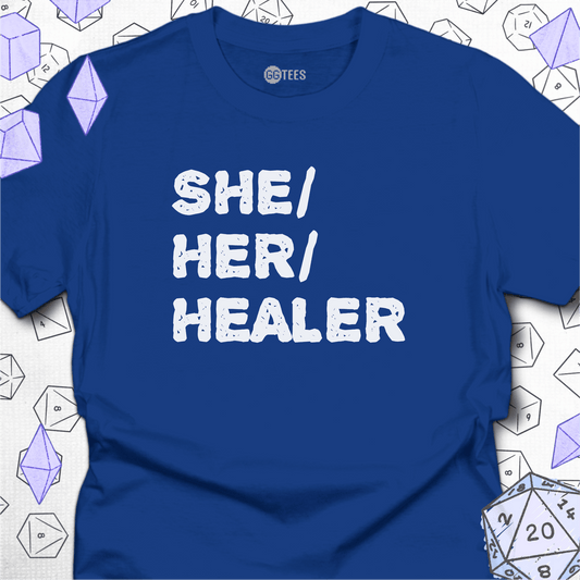She Her Healer T-Shirt