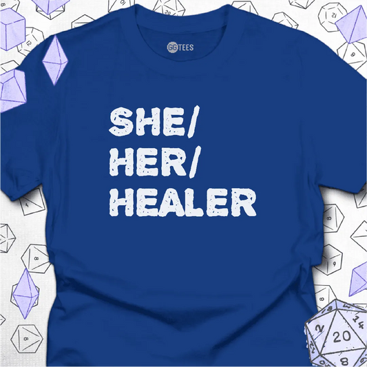 She Her Healer T-Shirt - GG Tees