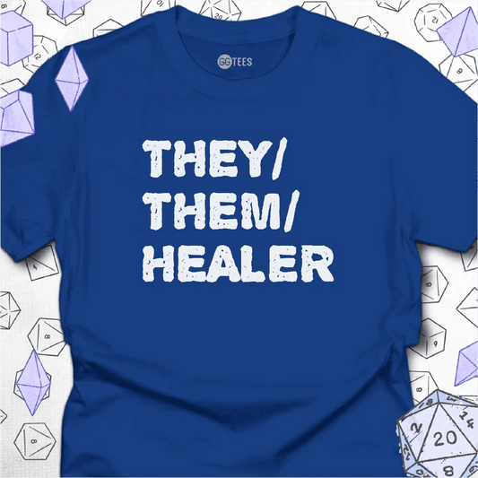 They Them Healer T-Shirt - GG Tees