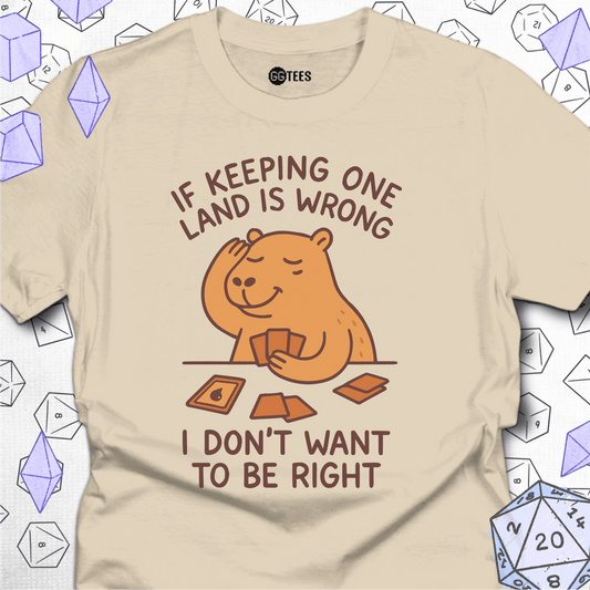 I Don't Want to Be Right T-Shirt