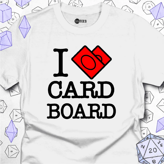 I Love Cardboard T-Shirt - GG Tees