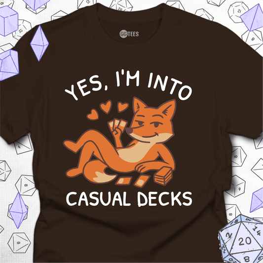 I'm Into Casual Decks T-Shirt