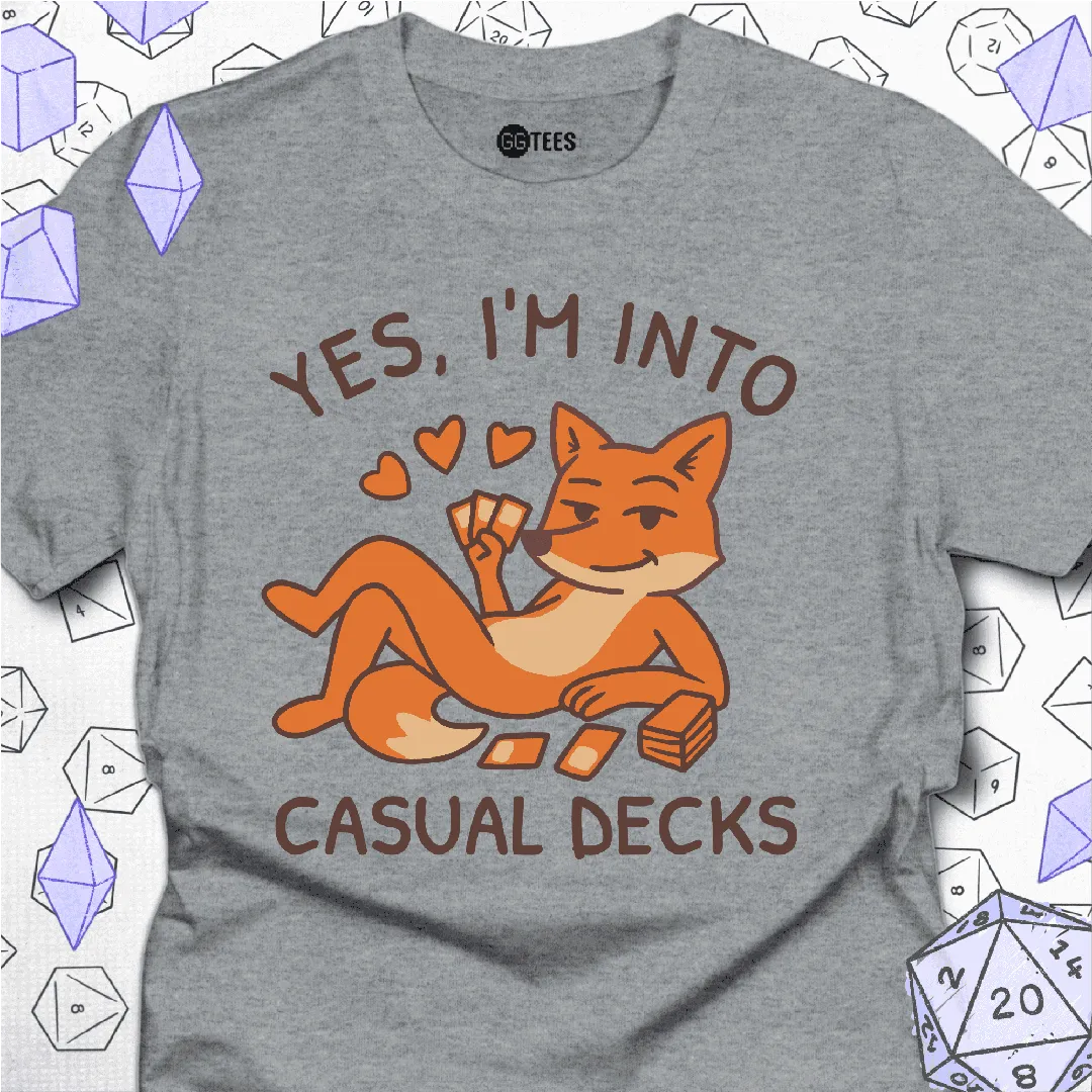 I'm Into Casual Decks T-Shirt - GG Tees