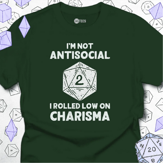 Low Charisma T-Shirt - GG Tees