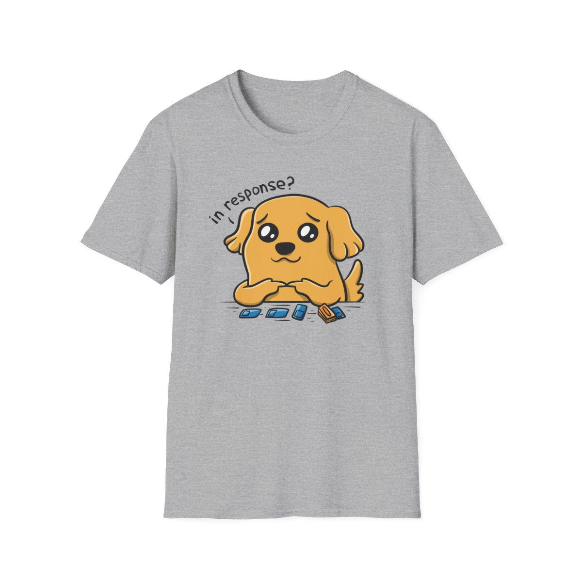 In Response tee - Sport Grey - front