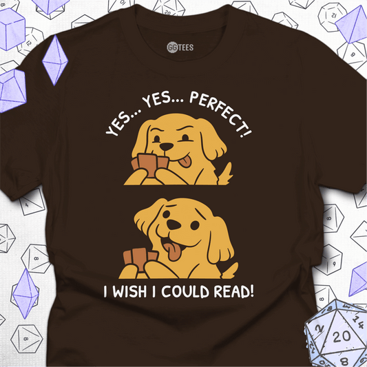 I Wish I Could Read T-Shirt