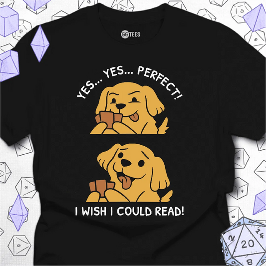 I Wish I Could Read T-Shirt - GG Tees