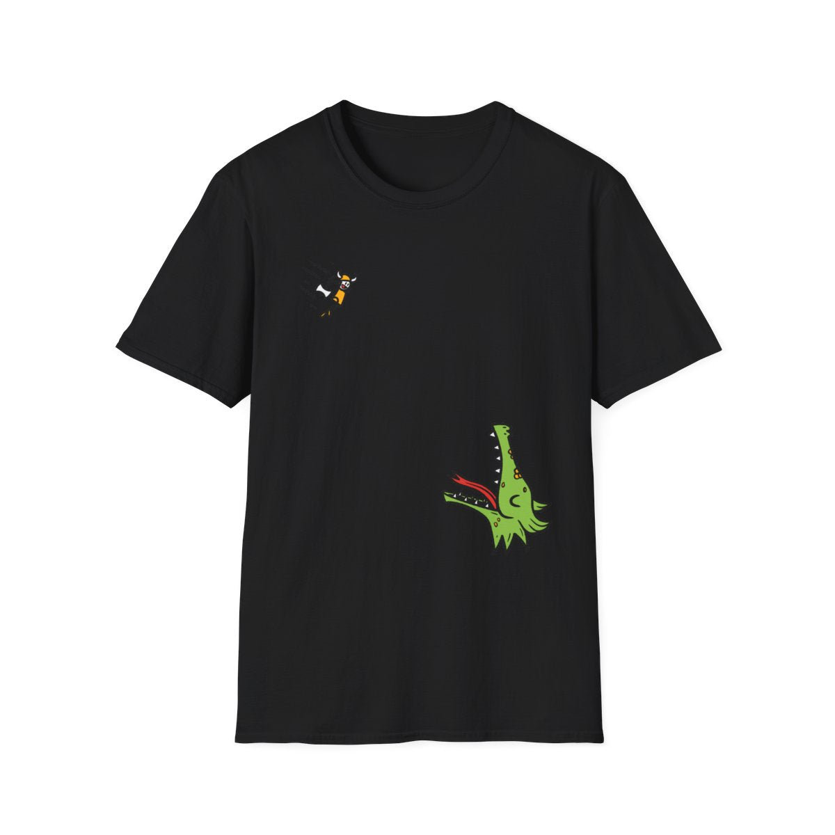 Leeeroy tee - Black - front