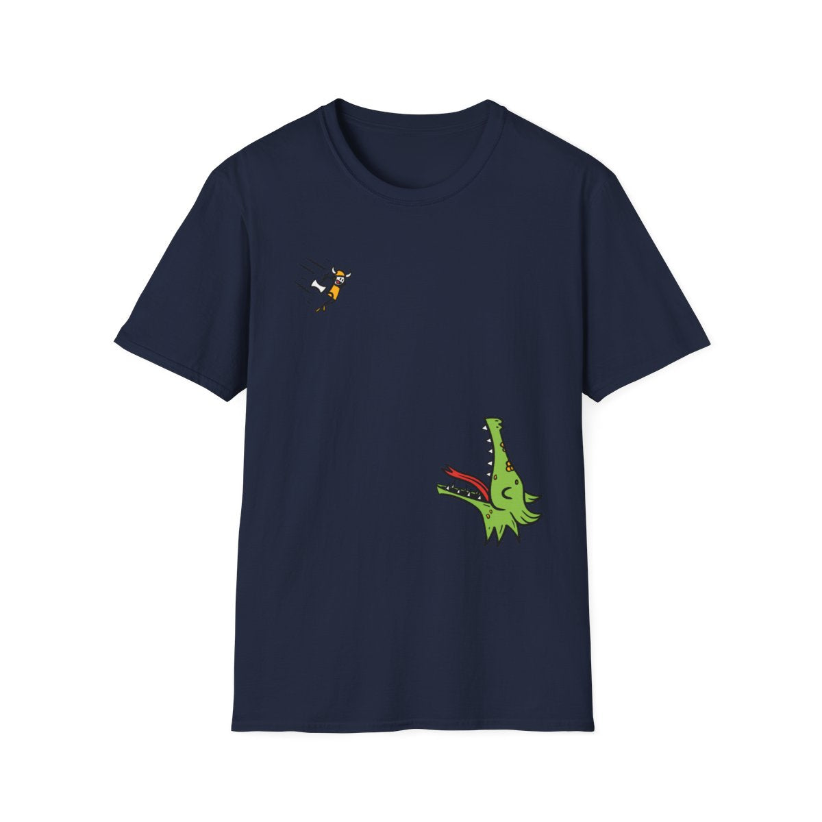 Leeeroy tee - Navy - front