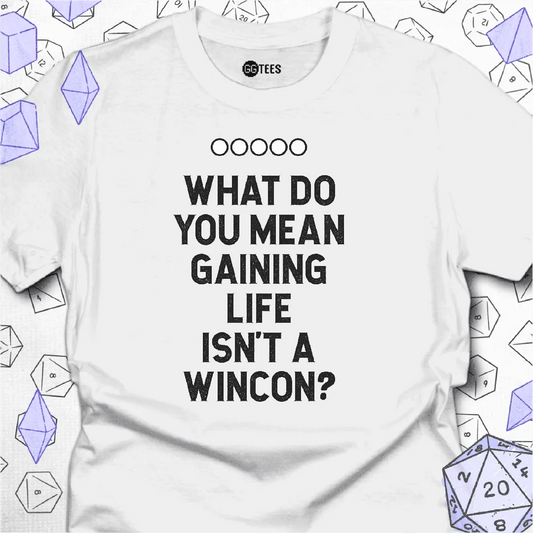 Mono White Players T-Shirt - GG Tees