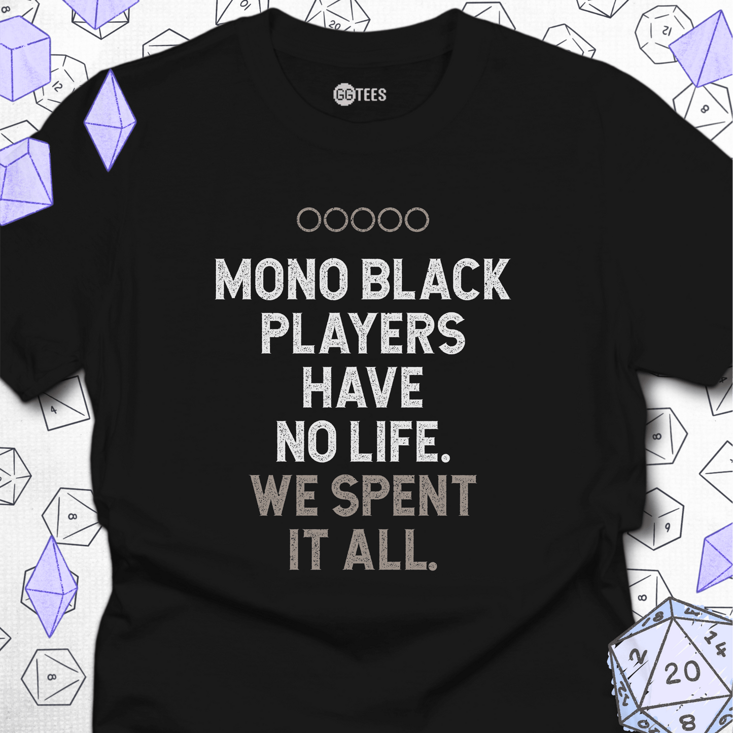 Mono Black Players T-Shirt