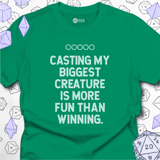 Mono Green Players T-Shirt - GG Tees