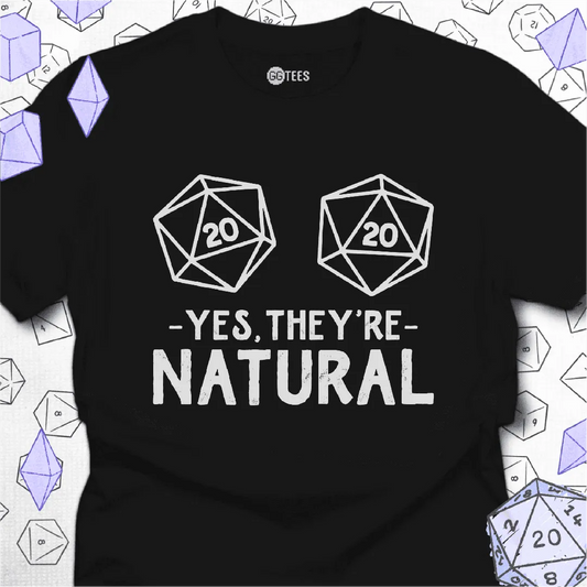 Natural 20's T-Shirt - GG Tees