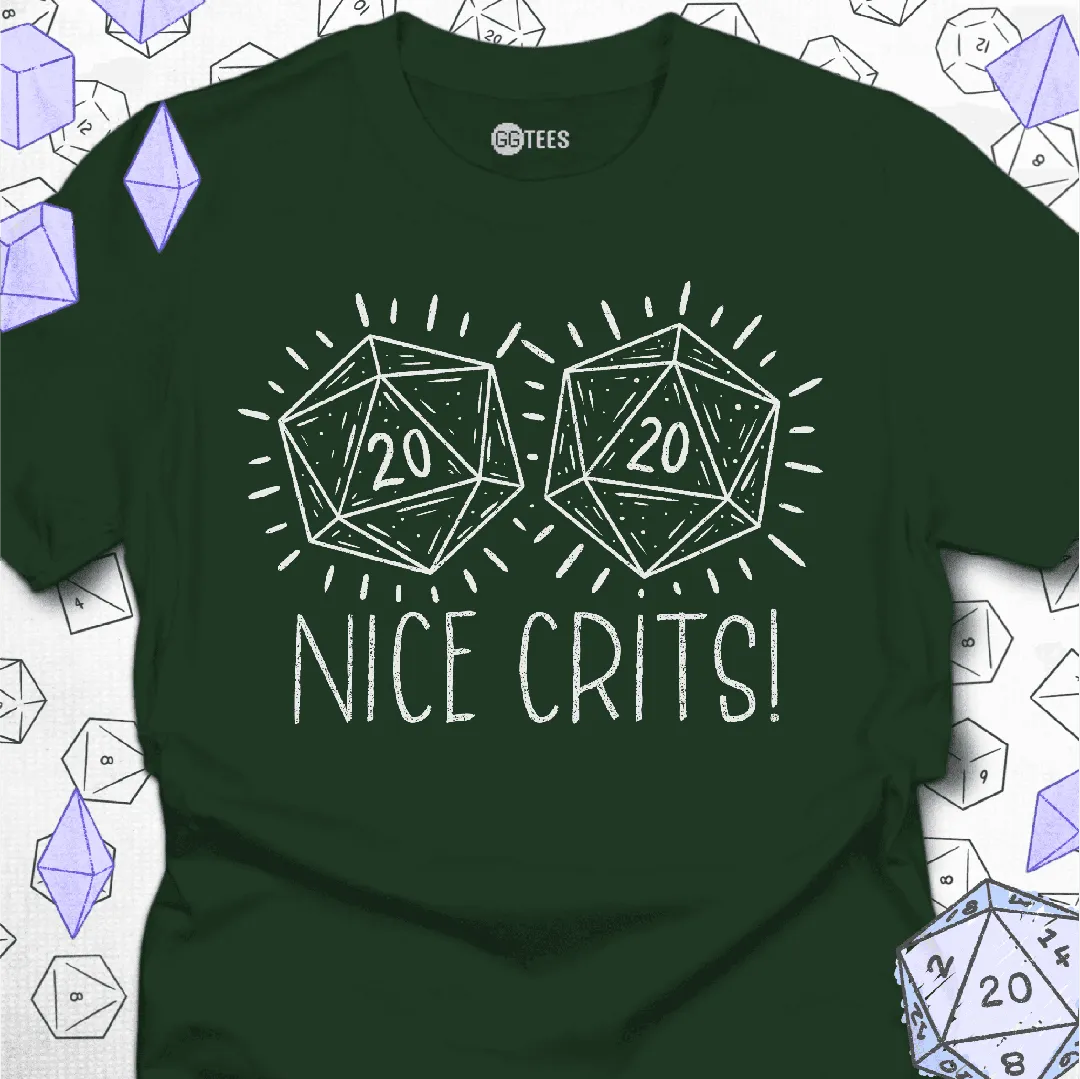 Nice Crits! T-Shirt - GG Tees