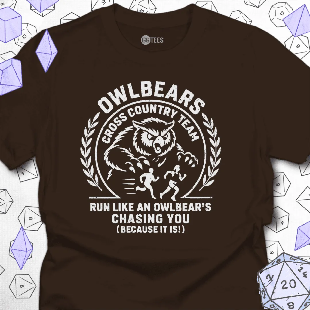 Owlbears Cross Country T-Shirt - GG Tees
