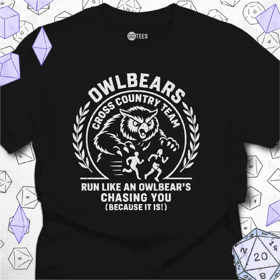 Owlbears Cross Country T-Shirt - GG Tees