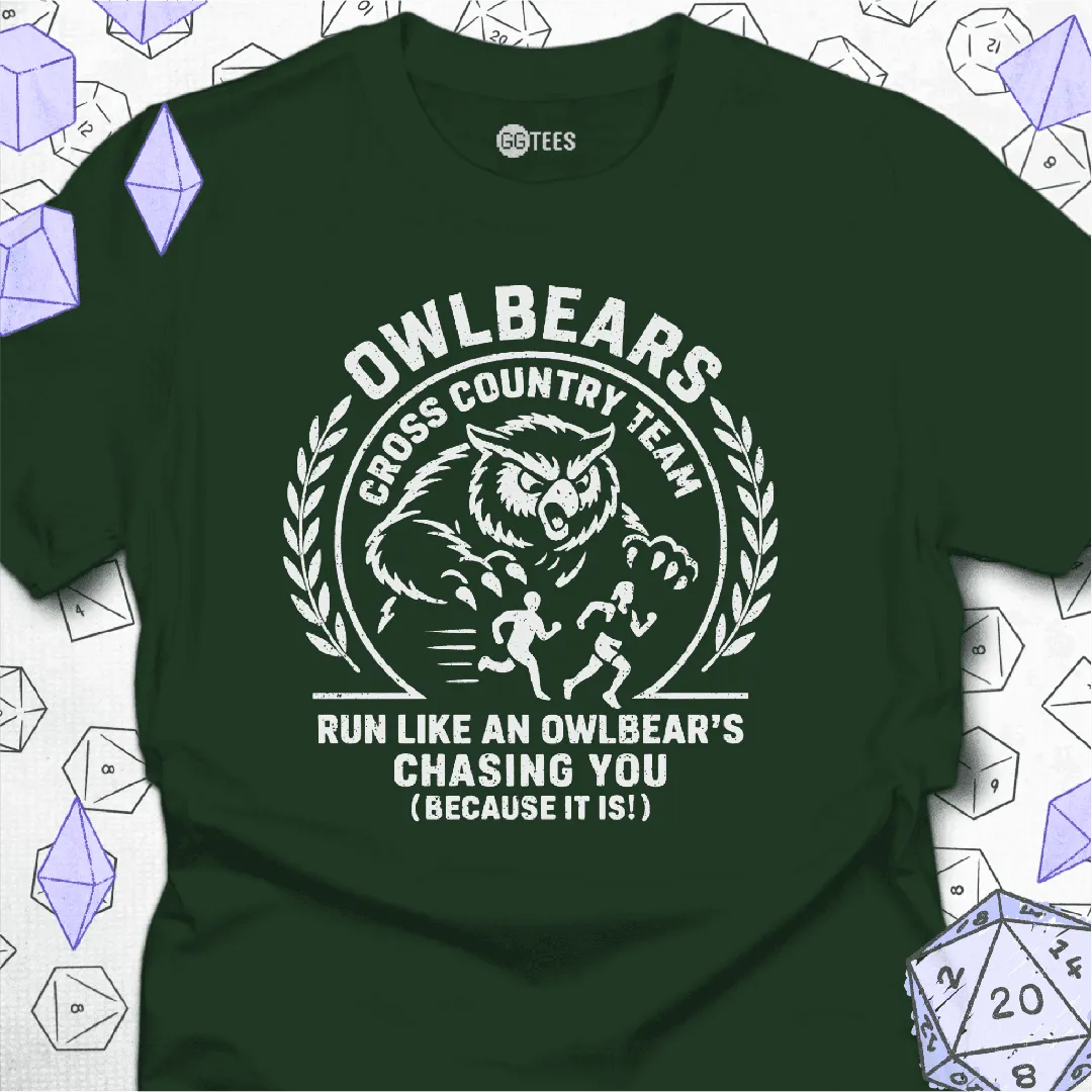Owlbears Cross Country T-Shirt - GG Tees