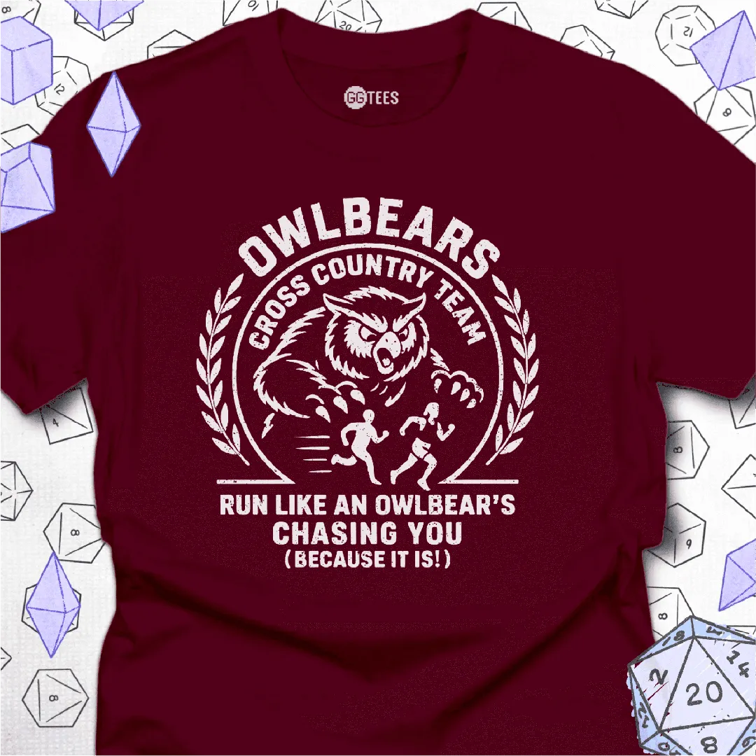 Owlbears Cross Country T-Shirt - GG Tees