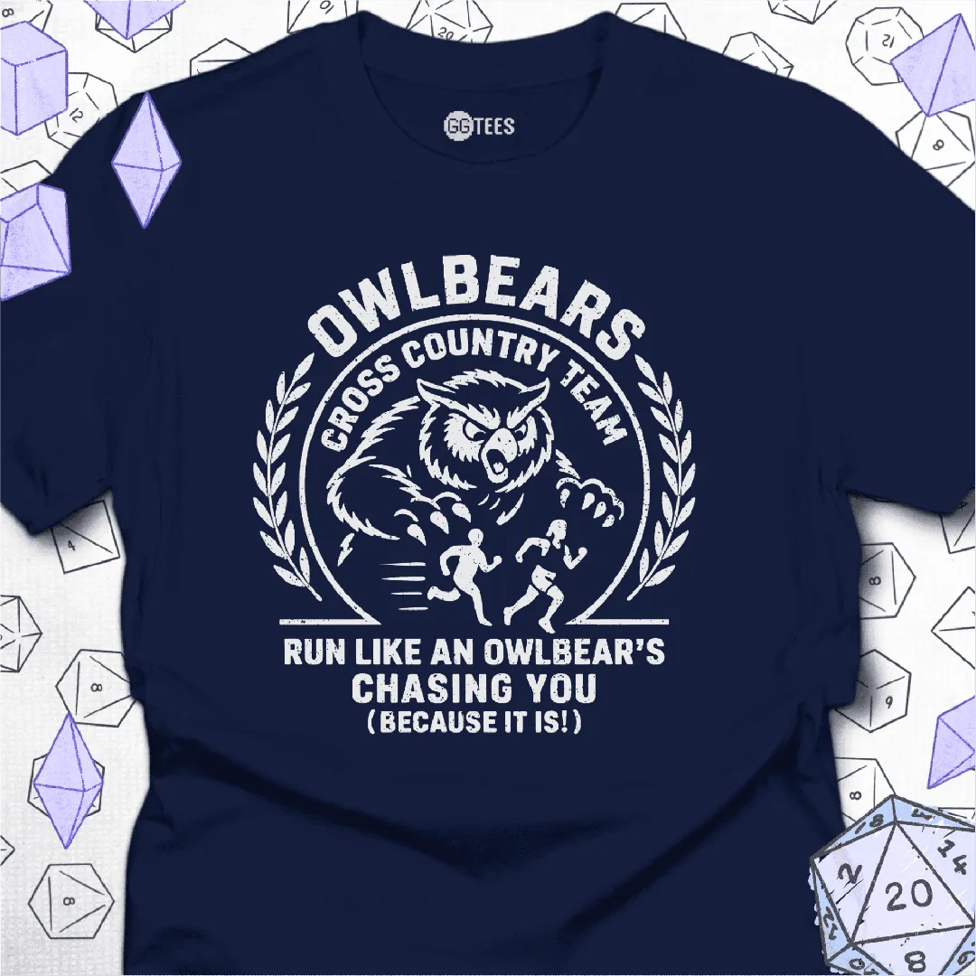 Owlbears Cross Country T-Shirt - GG Tees